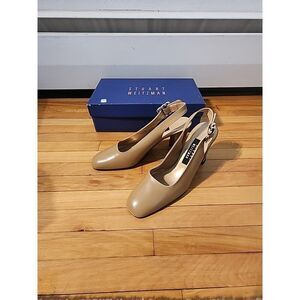 Stuart Weitzman Hornet Women's Almond Toe Pumps Heel Size 7.5 B